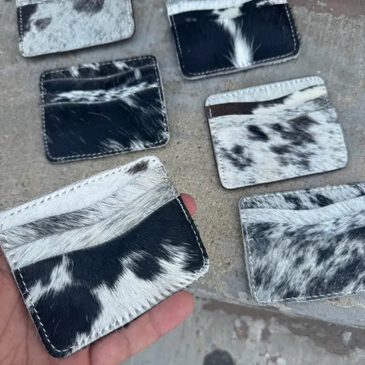 Cowhide Card Holder