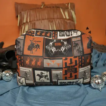 Cowboy Makeup Bag