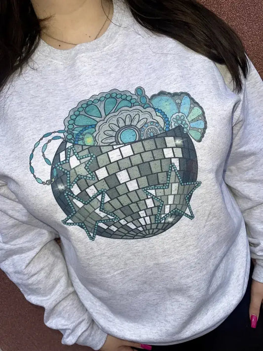 Western Disco Crewneck